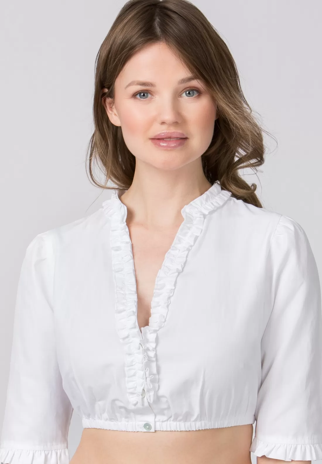 Stockerpoint Bluse Adriette weiss Sale