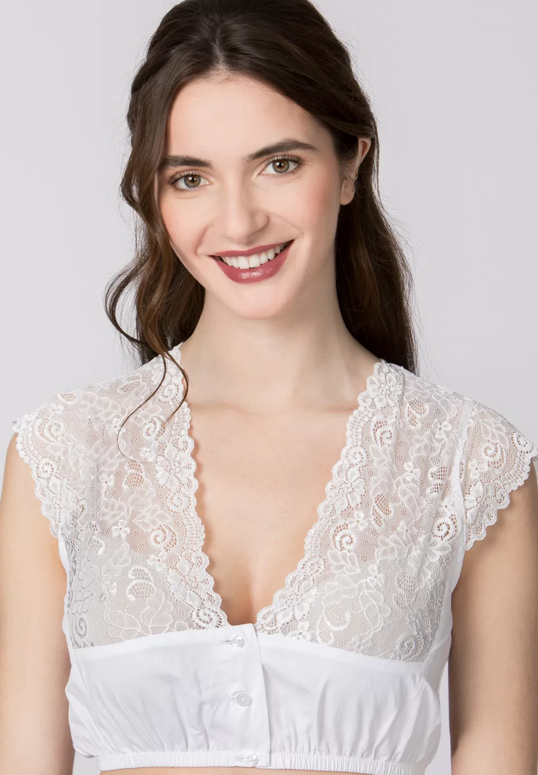 Stockerpoint Bluse Aveline weiss Hot