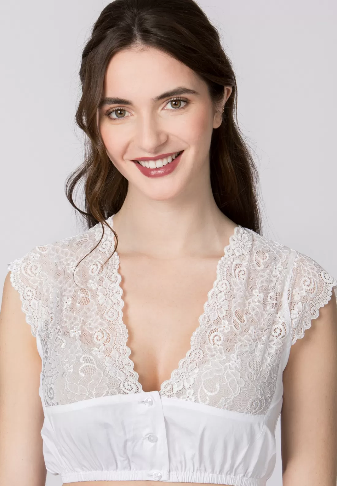 Stockerpoint Bluse Aveline weiss Hot