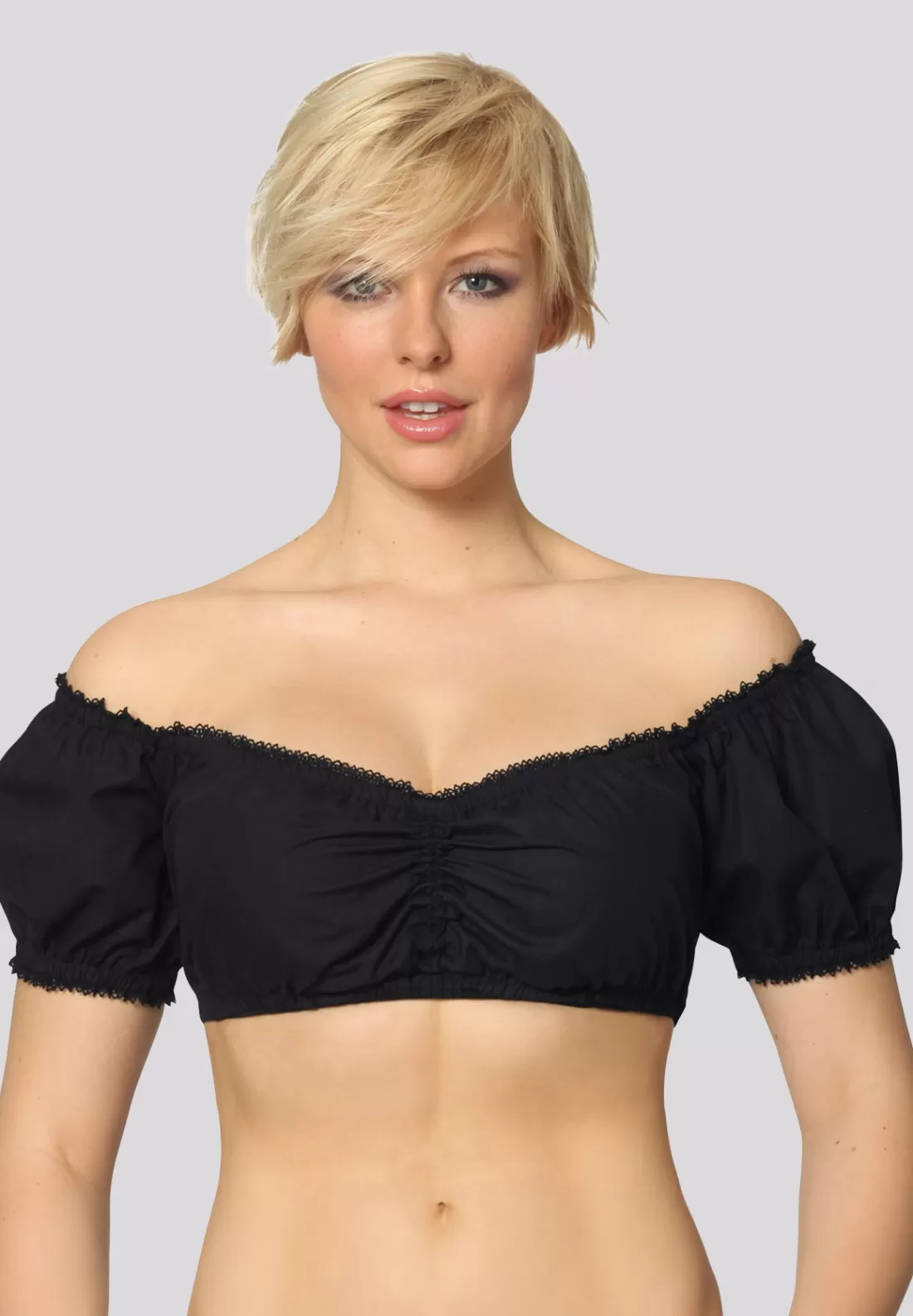 Stockerpoint Bluse Georgette schwarz Store