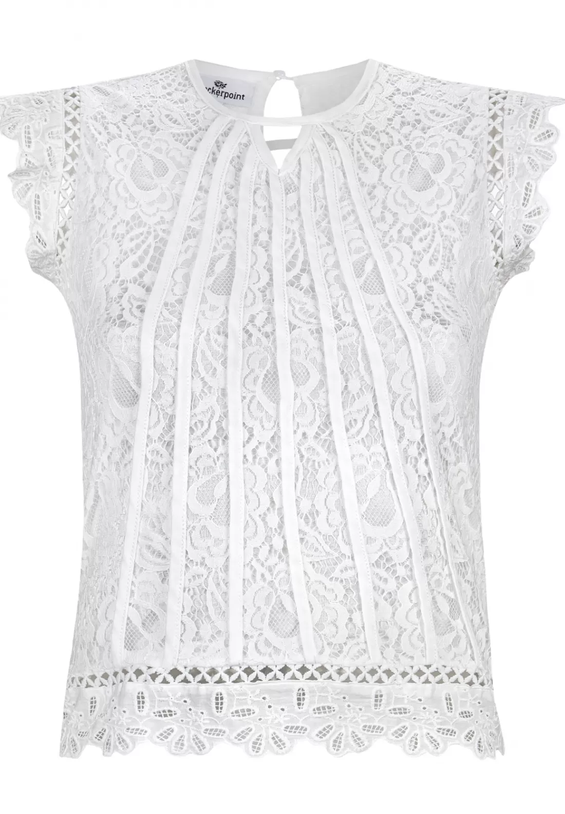 Stockerpoint Bluse Isa weiss Outlet