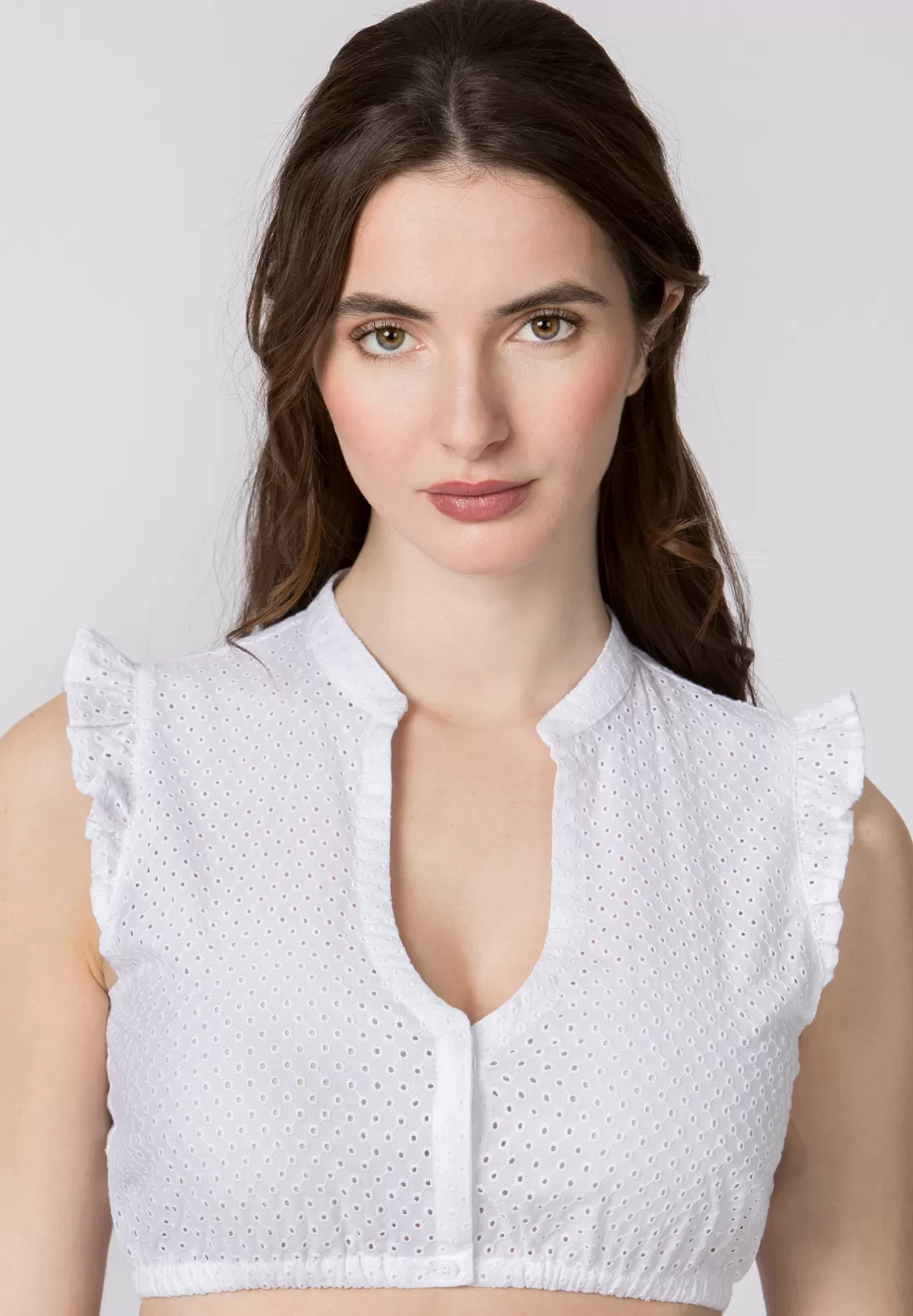 Stockerpoint Bluse Melania weiss Sale