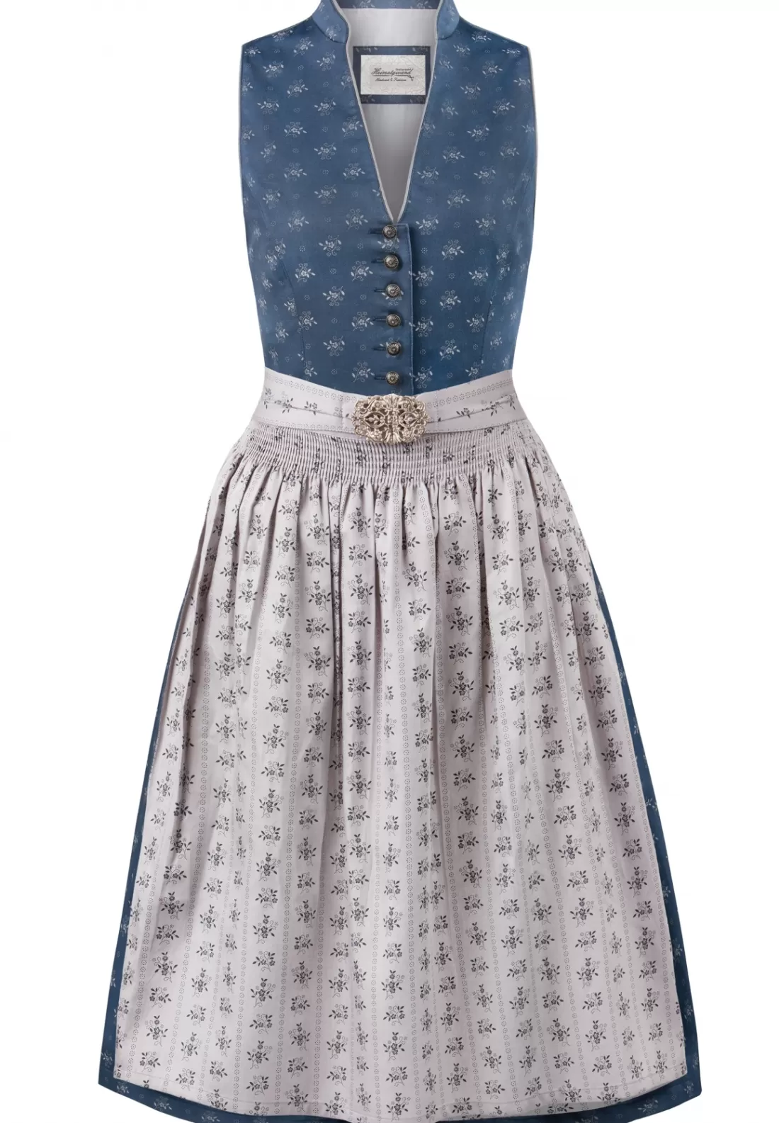 Stockerpoint Dirndl Amalie2 dunkelblau-grau Best