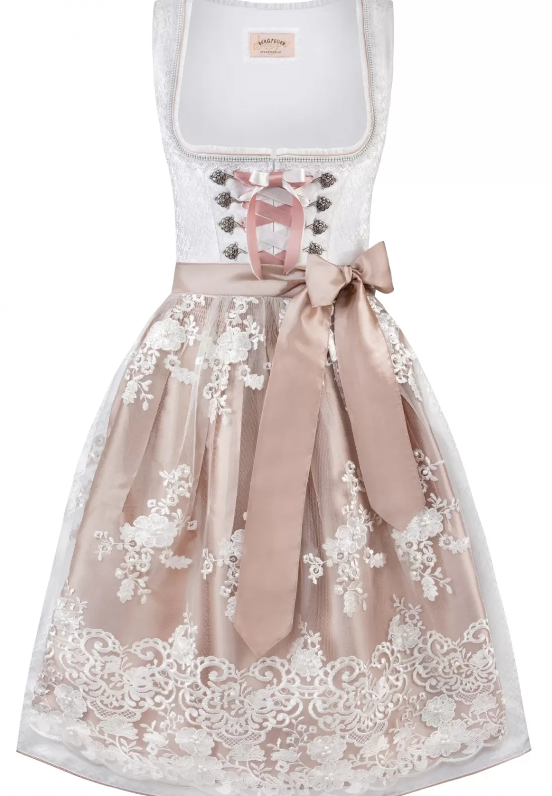 Stockerpoint Dirndl Aurelie weiß Online