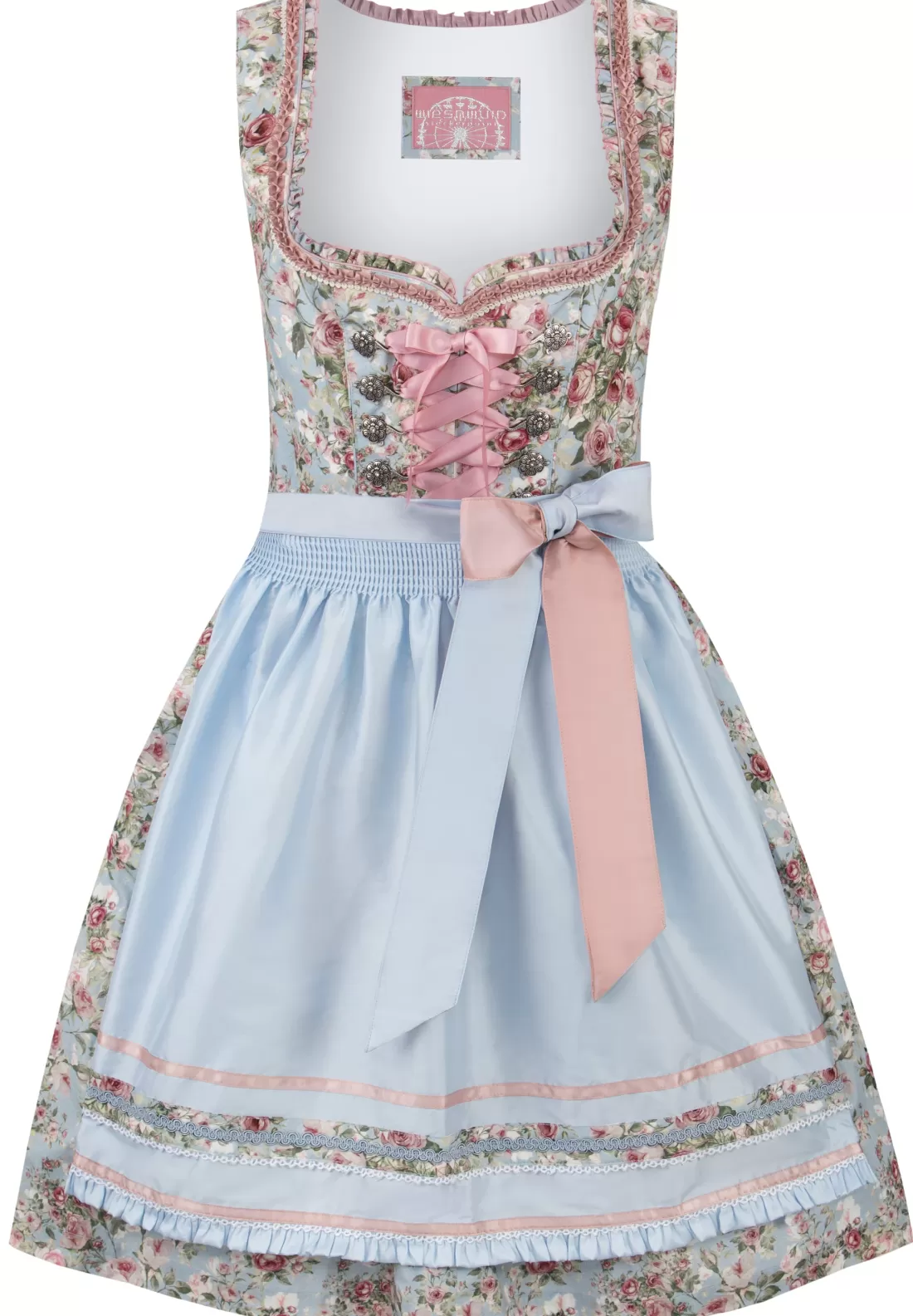 Stockerpoint Dirndl Dara hellblau Online