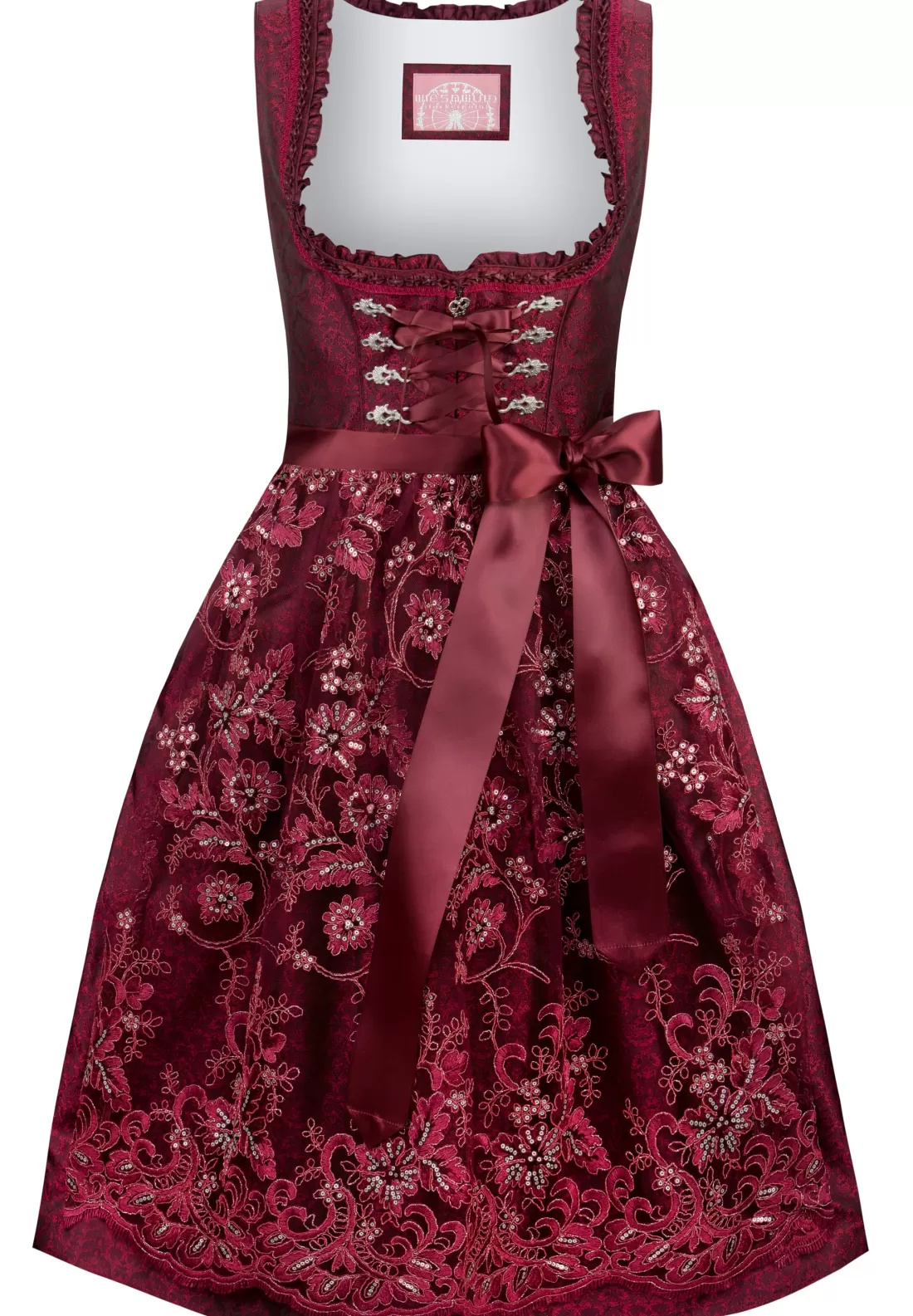 Stockerpoint Dirndl Eva rot Cheap