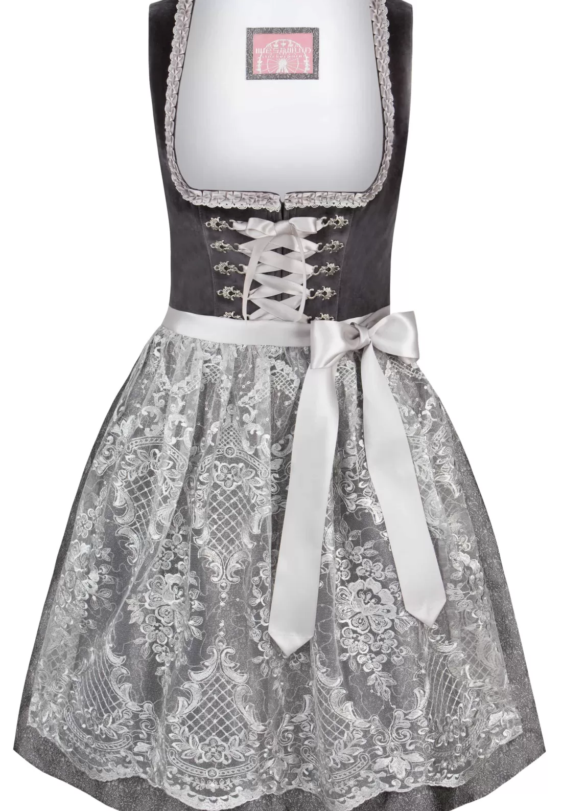 Stockerpoint Dirndl Loredana anthrazit Flash Sale