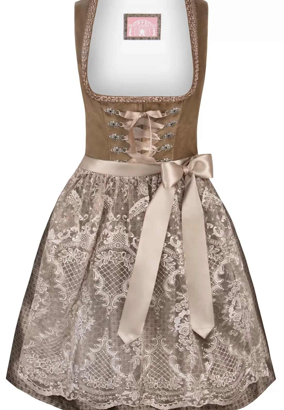 Stockerpoint Dirndl Loredana taupe Hot