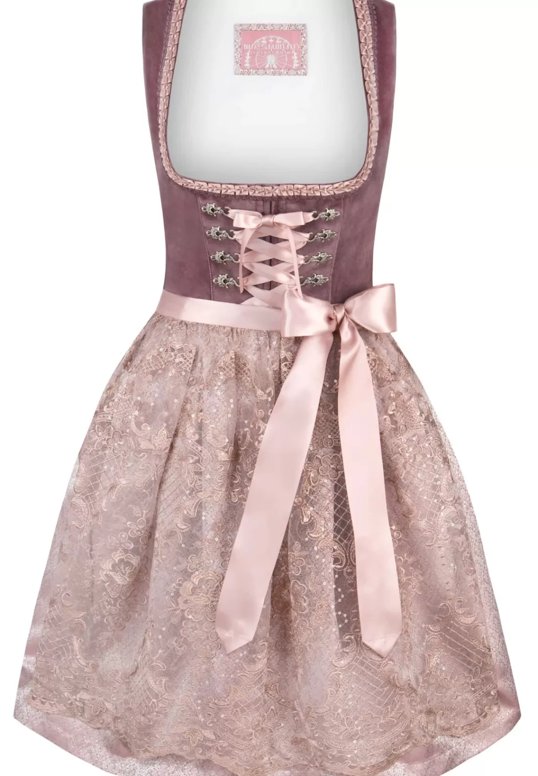 Stockerpoint Dirndl Loredana aubergine Discount