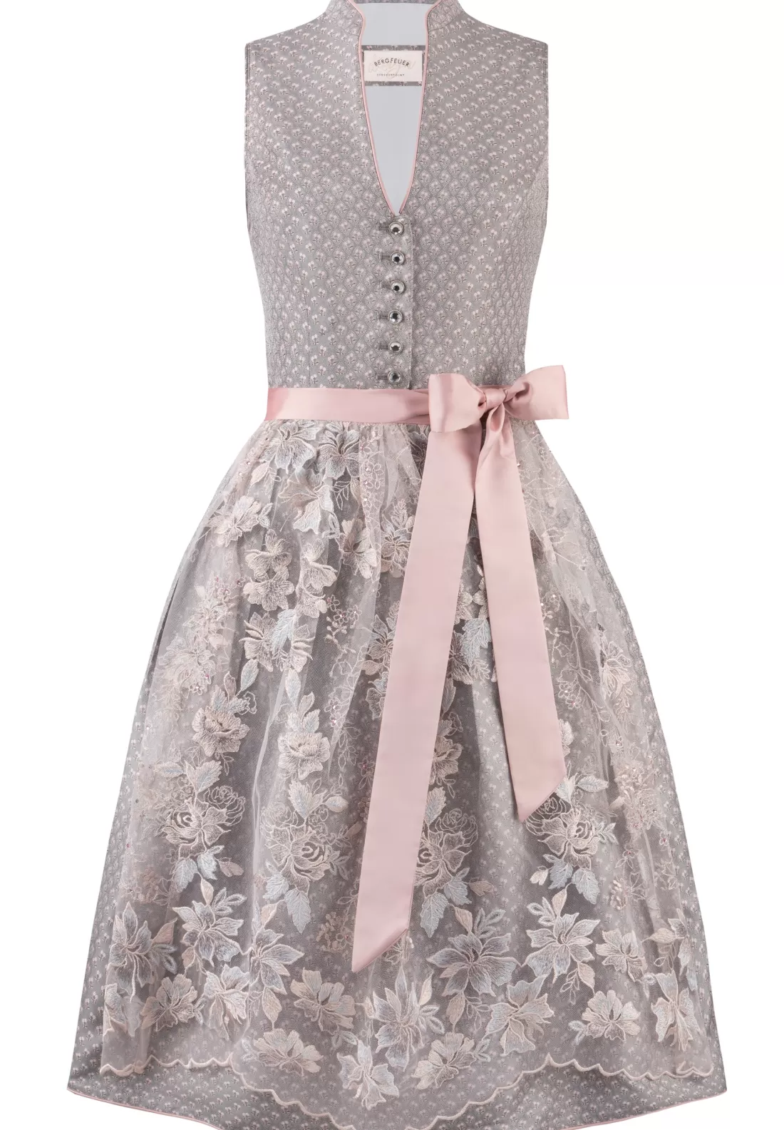 Stockerpoint Dirndl Madlenka grau Hot