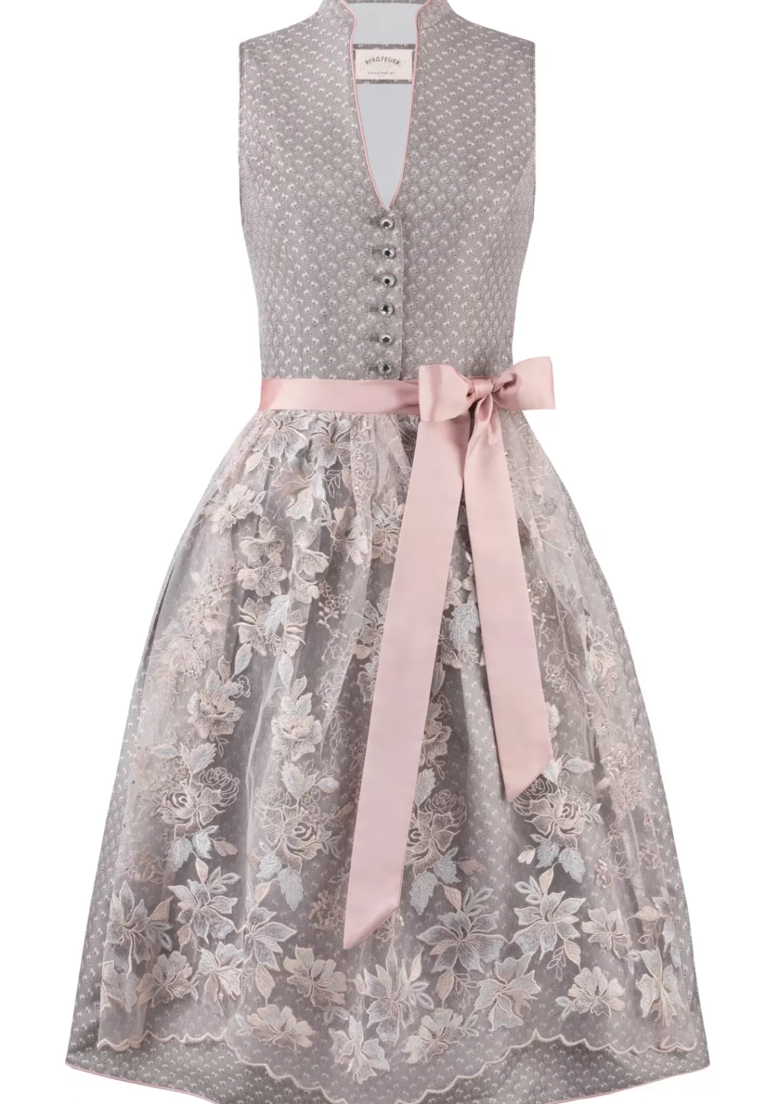 Stockerpoint Dirndl Madlenka grau Hot
