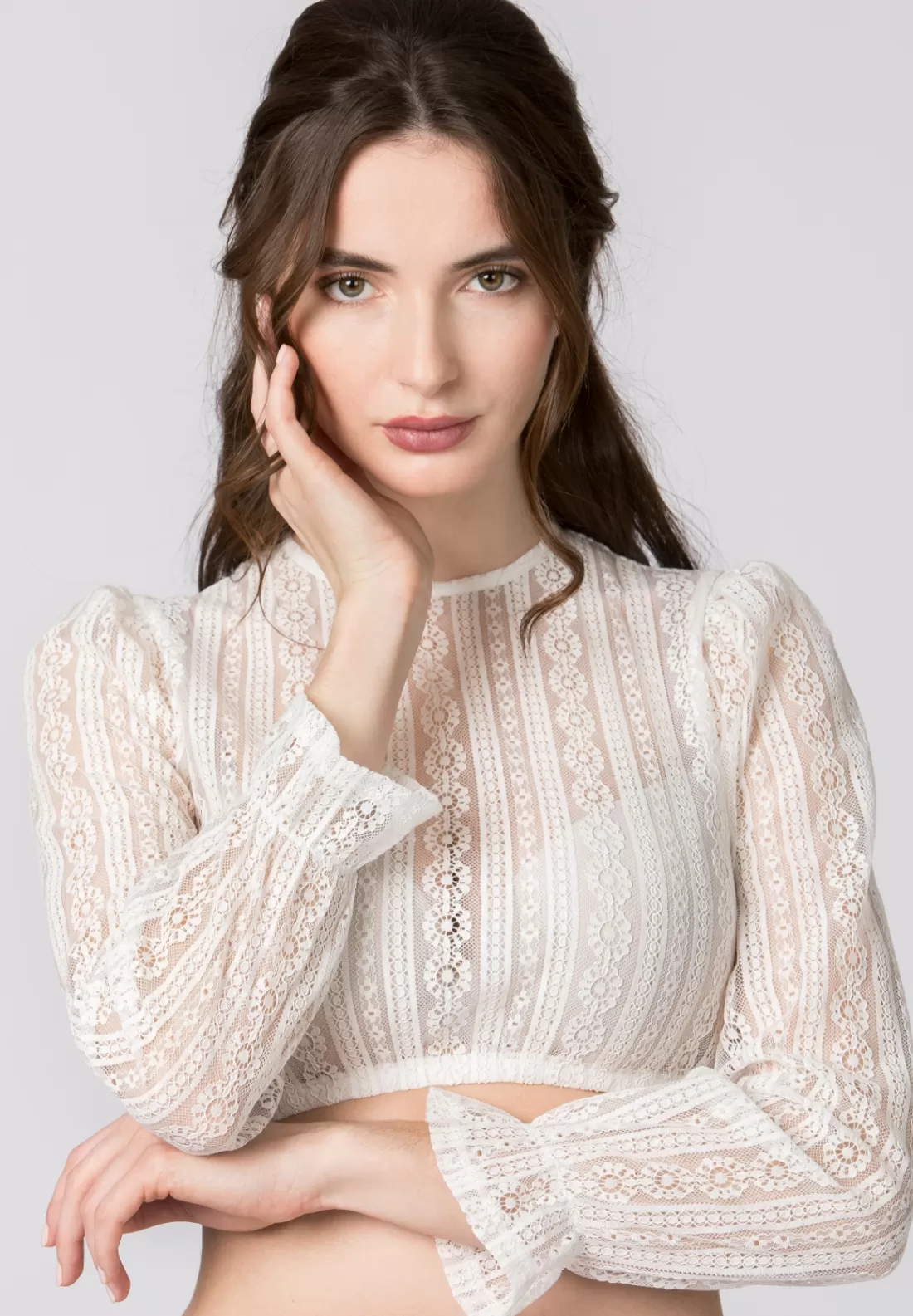 Stockerpoint Dirndlbluse Kalinka creme Discount