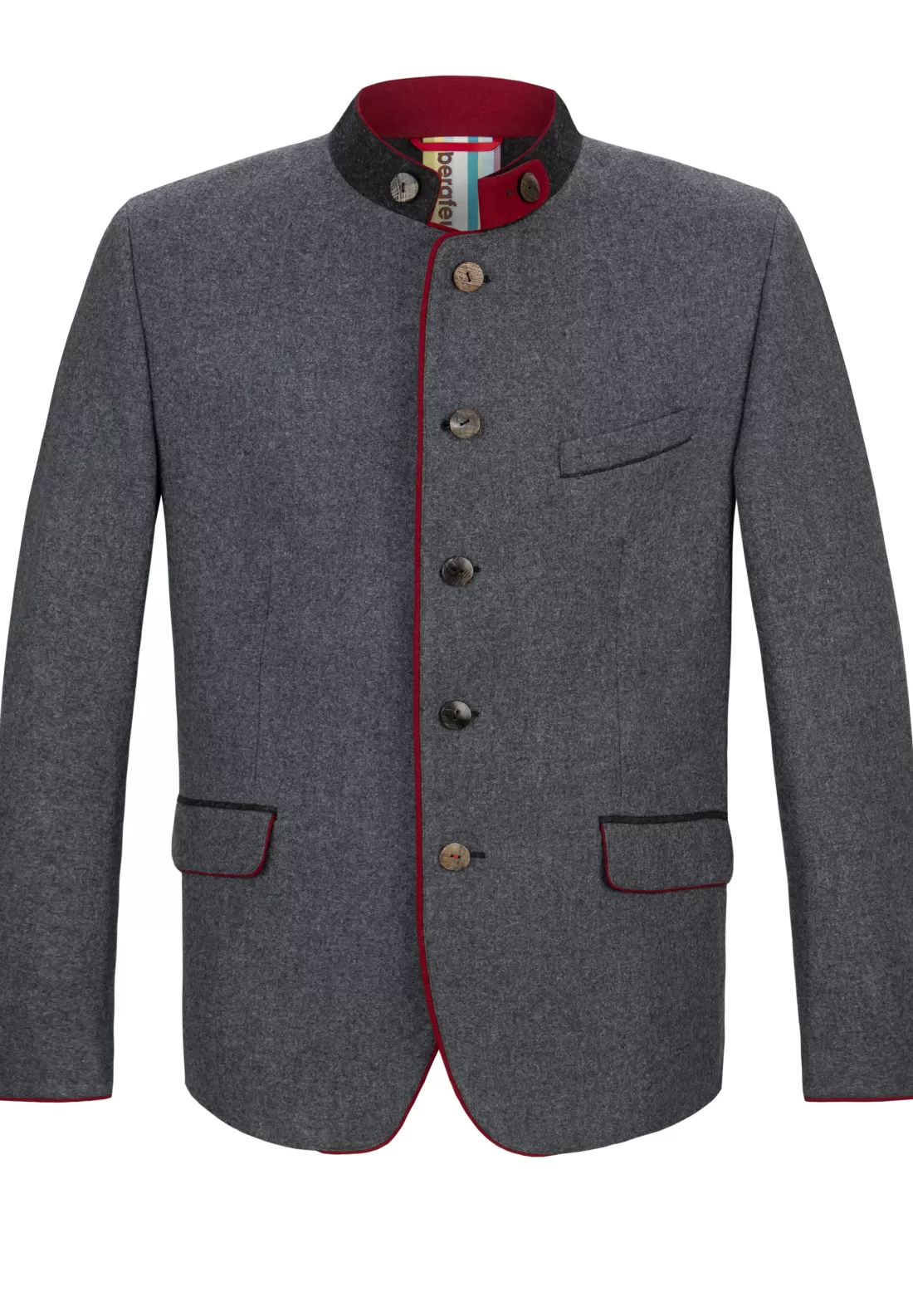 Stockerpoint Jacke Luciano stein-rot Best Sale