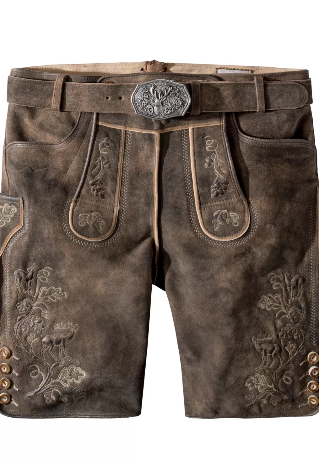 Stockerpoint Lederhose Bastian kieselgespeckt Best Sale