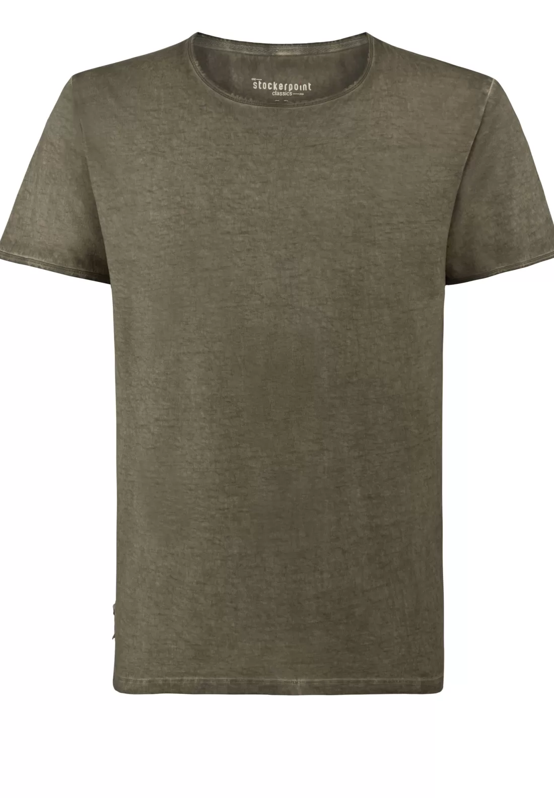 Stockerpoint Shirt Falko Rundhals olive Flash Sale