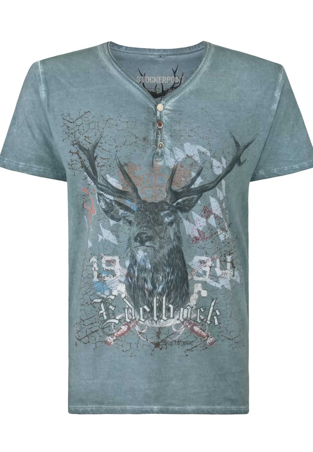 Stockerpoint Shirt Gu00fcnther rauchblau Cheap