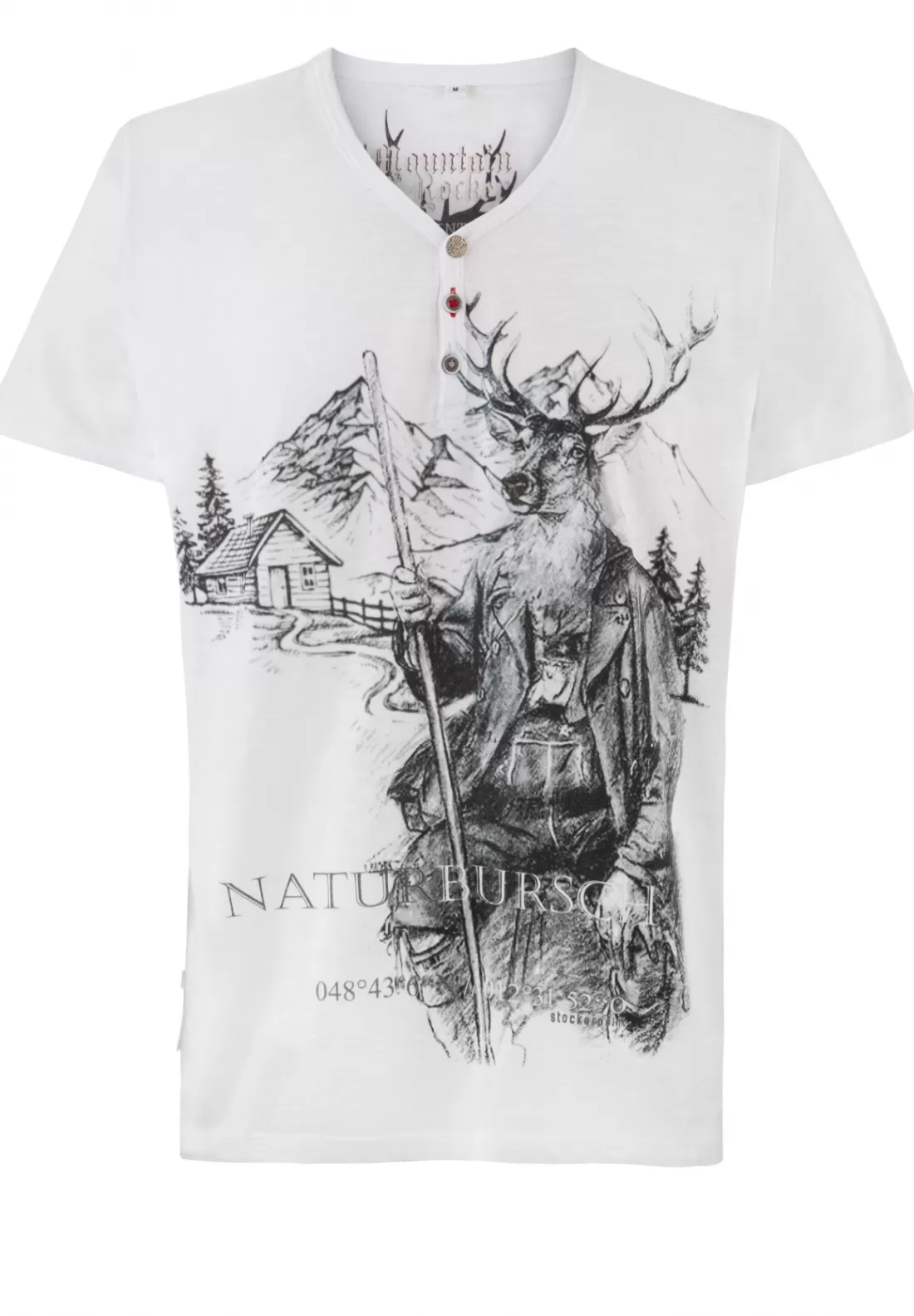 Stockerpoint Shirt Naturbursch weiss Clearance