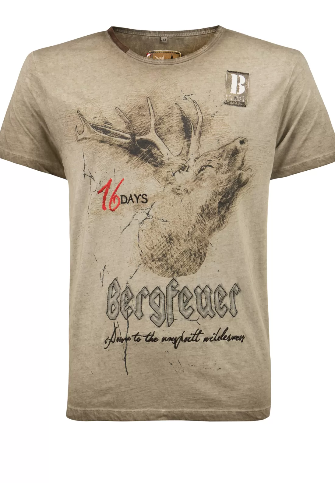 Stockerpoint Shirt Urschrei sand Fashion