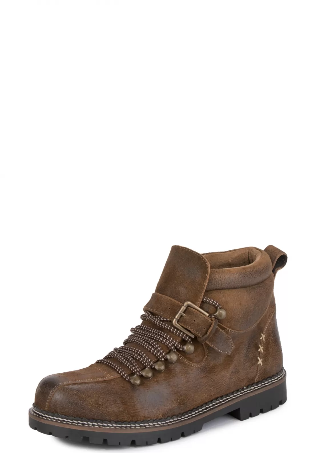 Stockerpoint Trachtenstiefel Tiago hellbraungespeckt Clearance