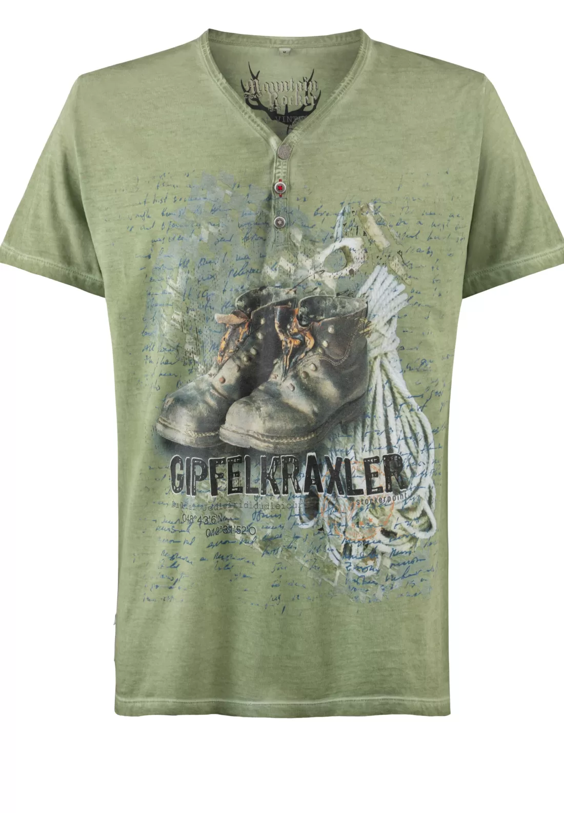 Stockerpoint T-Shirt Gipfelkraxler grün Store