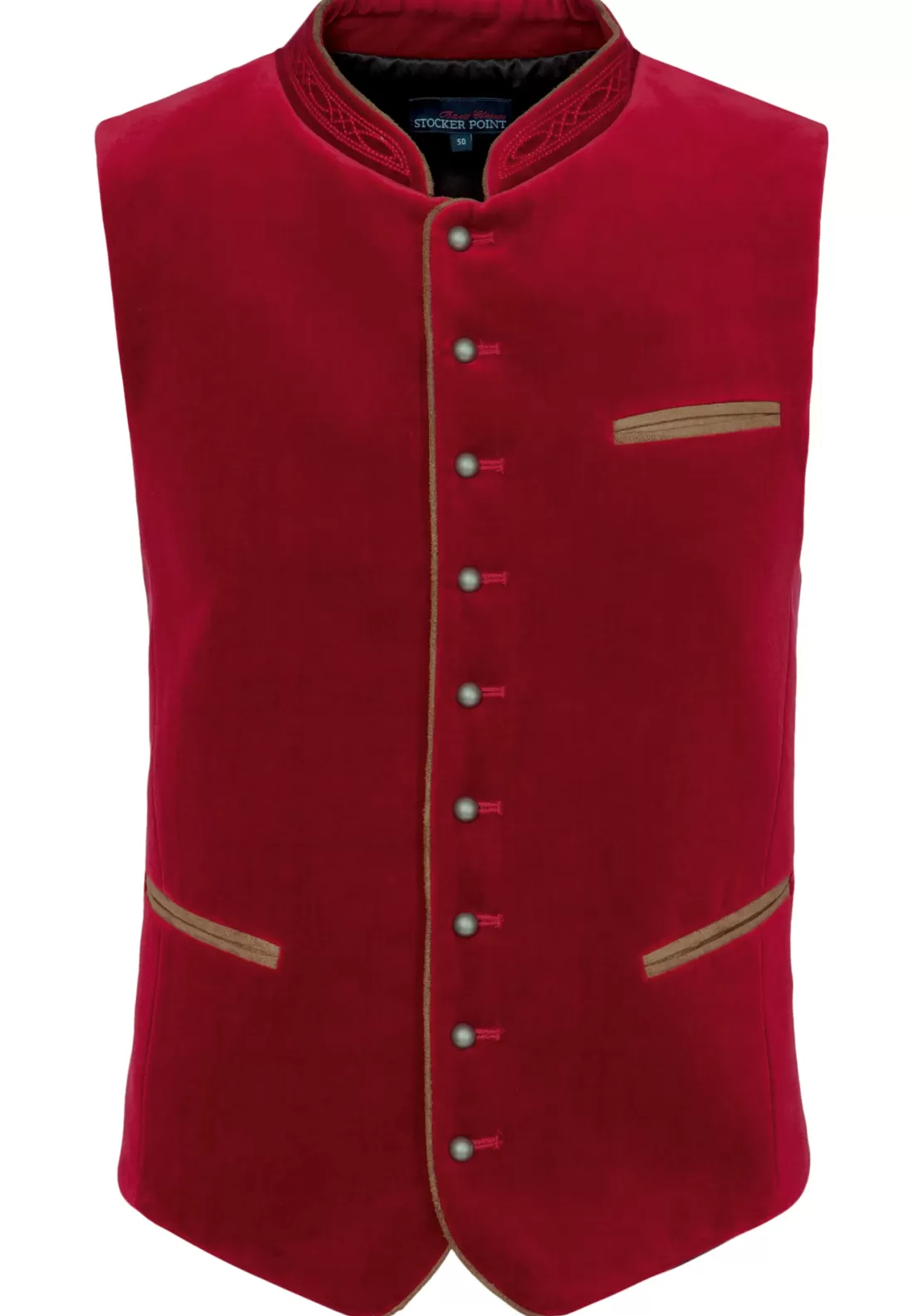 Stockerpoint Weste Ricardo dunkelrot Outlet